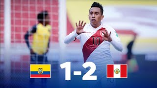 Eliminatorias Sudamericanas  Ecuador vs Perú  Fecha 8 [upl. by Lesya]