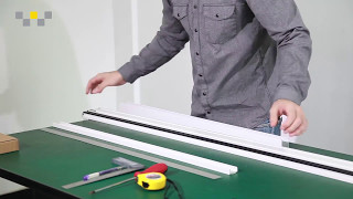 How To Cut and Install DIY RETRACTABLE SCREEN DOOR [upl. by Ashbaugh]