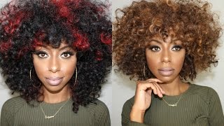 How to cut shape and style curly wigs  Jessica Pettway [upl. by Jasun]