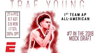 Trae Youngs 2018 NBA Draft Scouting Video  DraftExpress  ESPN [upl. by Dorine]