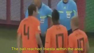 Gol de Iniesta a Holanda Final Mundial 2010 subs in English [upl. by Asik]