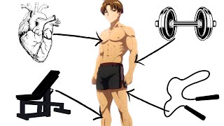 How Ayanokoji became JACKED ScienceBased [upl. by Issak]