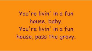 Phineas And Ferb  Livin In A Fun House Lyrics HD  HQ [upl. by Berriman]