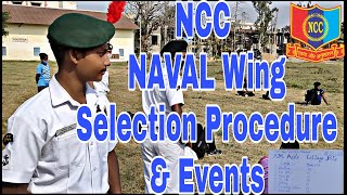 NCC NAVAL WINGS Selection procedure 🇮🇳 [upl. by Hermina]