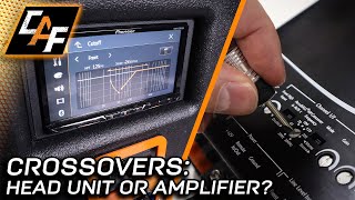 Crossovers for Car Audio  Tune on HEAD UNIT or AMPLIFIER Or combination [upl. by Naginarb]