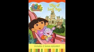 Opening to Dora The Explorer City Of Lost Toys 2003 DVD [upl. by Thier311]