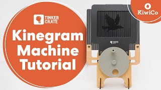 Build Your Own Kinegram Machine  Tinker Crate Project Instructions  KiwiCo [upl. by Dowlen]