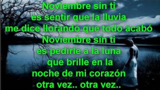 Reik  Noviembre sin ti Letra [upl. by Nnahtur]