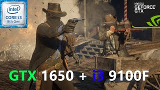 Red Dead Redemption 2 GTX 1650  i3 9100F All Settings Tested [upl. by Mharg]