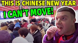 Insane CHINESE NEW YEAR Market in Beijing China 🇨🇳 英国小哥逛老北京年货大集，吃遍全国各地好吃的！ [upl. by Damicke]