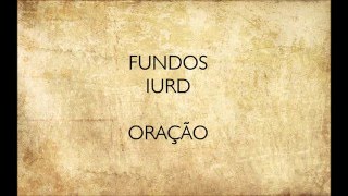 Fundo Oração  IURD  Tema 1 [upl. by Eiramik]