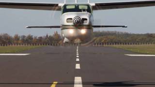 Cessna 210M Centurion low pass [upl. by Osi]