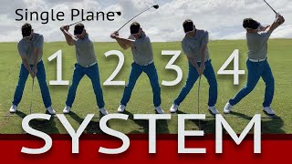 The Single Plane Golf Swing  the Perfect Swing System [upl. by Htidirrem917]