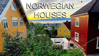 Typical Norwegian Neighbourhood I Norwegian Houses I Norway Vlog [upl. by Enerahs]