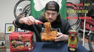 9 Million Scoville Spicy Ramen Noodle Challenge  LA BEAST [upl. by Hyrup787]