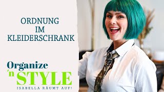 HOW TO Sortiertechnik für den Kleiderschrank  ORGANIZE N STYLE  sixx [upl. by Wenoa]