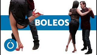 PASOS para BAILAR TANGO ARGENTINO 💃 BOLEOS Fáciles en TANGO Explicados [upl. by Nnorahs]