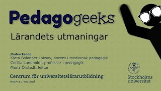 Pedagogeeks Lärandets utmaningar [upl. by Samford]