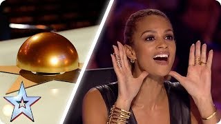 Alesha Dixons BEST GOLDEN BUZZERS  Britains Got Talent [upl. by Maurits]