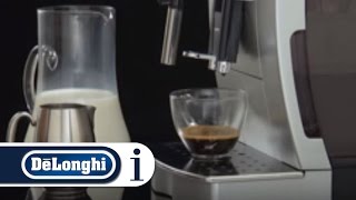 Magnifica S  How to make a Cappuccino with your coffee machine [upl. by Tyrrell626]