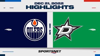 NHL Highlights  Oilers vs Stars  December 21 2022 [upl. by Schaffer321]