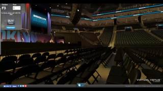 See a Virtual Seating View of The Barclays Center in Brooklyn [upl. by Esekram801]