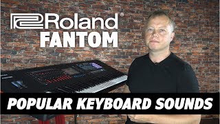 Roland Fantom Buyers Guide  A Few Popular Keyboard Sounds [upl. by Rustin488]