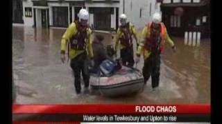 July 2007Gloucestershire floods BBC Pt 2 [upl. by Waldack866]