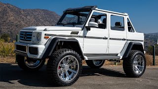 Custom Convertible G Wagon 4x4 Squared Mercedes Benz [upl. by Aneba843]