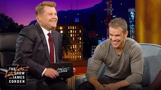 Boston Accent Lesson w Matt Damon [upl. by Chamberlain]