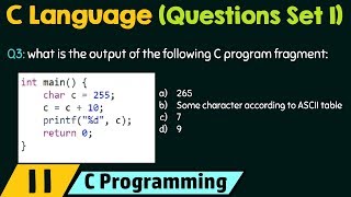 C Programming Important Questions Set 1 [upl. by Atter]