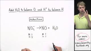 How to Balance Redox Equations in Acidic Solution [upl. by Ajed]