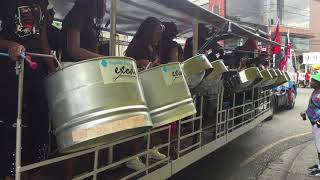 Steelband in Trinidad Carnival [upl. by Ardnuhsal]