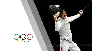 Lei Sheng Wins Mens Individual Foil Gold  London 2012 Olympics [upl. by Xino482]