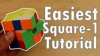 How to Solve the Square1 NO Long Algorithms  Easiest Tutorial [upl. by Saimon]