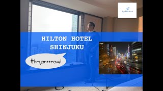 Hilton Hotel  Shinjuku at Tokyo Japan  Bryant Travel Guide [upl. by Aicina72]