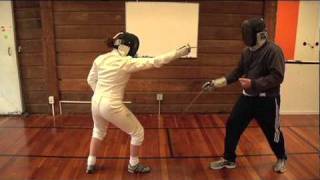 Fencing Basics  Attacks [upl. by Tiphani]