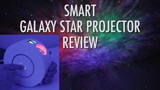 Galaxy Star Projector with Nebula Clouds Review Best Star Projector [upl. by Ecirtam]