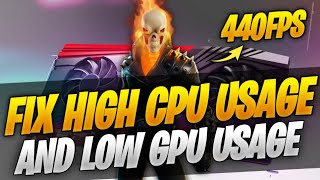 How to Fix Low GPU amp High CPU Usage Low FPS  2023 Guide [upl. by Apostles]