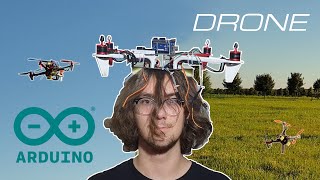 How I made a flying drone  DIY Arduino drone  Quadcopter [upl. by Ynnep]