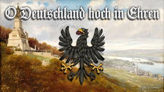 O Deutschland hoch in Ehren Patriotic German songEnglish translation [upl. by Alarise]