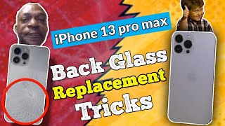 iPhone 13 pro max Back Glass Replacement DETAILED [upl. by Vanessa109]