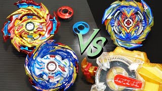 VALT VS ASAHI BROS  Brave Valkyrie VS Hyperion Burn amp Helios Volcano  Beyblade Burst Sparking [upl. by Ethan]