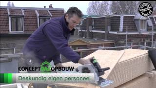 Een dakopbouw op uw woning in 1 dag  HD [upl. by Jessalin]