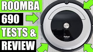 iRobot Roomba 690 Robot Vacuum Cleaner Review [upl. by Harima]