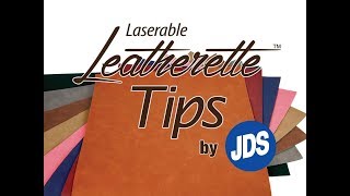 Laserable Leatherette Tips [upl. by Boris]