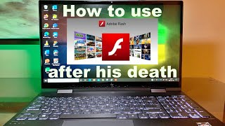 How to use Adobe Flash Player on Windows after the end of support [upl. by Eirellam793]