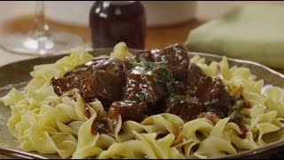 How to Make Beef Tips  Beef Recipes  Allrecipescom [upl. by Nonnahsal878]