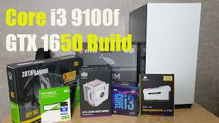 Core i3 9100f 9th Gen  GTX 1650 Build [upl. by Noynek]