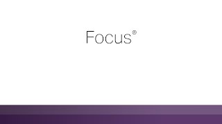 Focus Learn more about your innate talents from Gallups Clifton StrengthsFinder [upl. by Ahcropal]